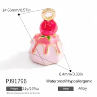 Vacation Simple Style Fruit 304 Stainless Steel Jewelry Accessories sku image 10