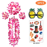 Hawaiian Flower Pineapple Cloth Artificial Decorations sku image 9