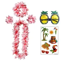 Hawaiian Flower Pineapple Cloth Artificial Decorations main image 5