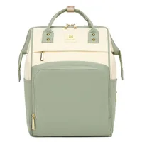 Portable Baby Diaper Bag  Large Capacity Out-of-Home Storage Bag Independent Milk Warehouse Multi-Compartment Mummy Backpack sku image 6