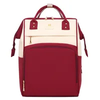Portable Baby Diaper Bag  Large Capacity Out-of-Home Storage Bag Independent Milk Warehouse Multi-Compartment Mummy Backpack sku image 2
