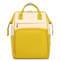 Portable Baby Diaper Bag  Large Capacity Out-of-Home Storage Bag Independent Milk Warehouse Multi-Compartment Mummy Backpack sku image 4