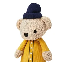 Kid'S Plush Bear Cute Oval Zipper Functional Backpack main image 5