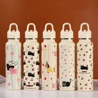 Cute Animal Solid Color 304 Stainless Steel 316 Stainless Steel  Thermos Cup 1 Piece main image 1