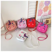 Women's Pu Leather Cute Sewing Thread Oval Magnetic Buckle Crossbody Bag main image 1