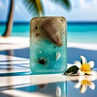 Marine Style Conch Shell Resin Shell Refrigerator Magnet main image 3