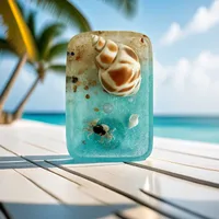 Marine Style Conch Shell Resin Shell Refrigerator Magnet main image 4