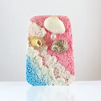 Marine Style Geometric Shell Resin Shell Refrigerator Magnet main image 2