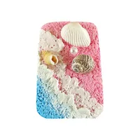 Marine Style Geometric Shell Resin Shell Refrigerator Magnet main image 5