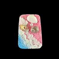 Marine Style Geometric Shell Resin Shell Refrigerator Magnet sku image 1