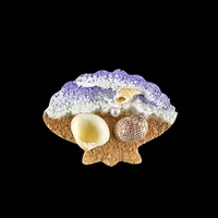Marine Style Geometric Shell Resin Shell Refrigerator Magnet sku image 9