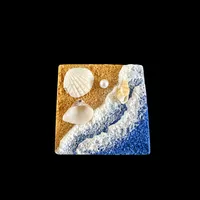 Marine Style Geometric Shell Resin Shell Refrigerator Magnet sku image 20