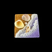 Marine Style Geometric Shell Resin Shell Refrigerator Magnet sku image 21