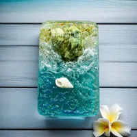 Marine Style Sea Wave Conch Resin Shell Refrigerator Magnet sku image 2
