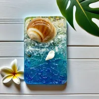 Marine Style Sea Wave Conch Resin Shell Refrigerator Magnet sku image 6