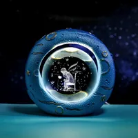 Simple Style Galaxy Dolphin Resin Crystal main image 3