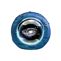 Simple Style Galaxy Dolphin Resin Crystal main image 5
