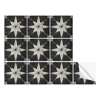Elegant Classical Printing Geometric PVC Wall Sticker Wall Art sku image 3