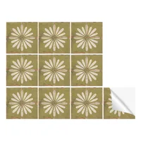 Elegant Classical Printing Geometric PVC Wall Sticker Wall Art sku image 6