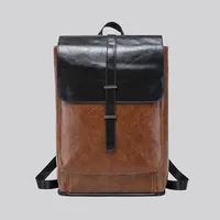 Waterproof Color Block Daily Women's Backpack main image 1