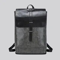 Waterproof Color Block Daily Women's Backpack sku image 2