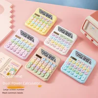 Dopamine Computer High Aesthetic Value Office Student Mechanical Keyboard Dual Power Computer Calculator main image 1