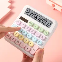 Dopamine Computer High Aesthetic Value Office Student Mechanical Keyboard Dual Power Computer Calculator main image 2