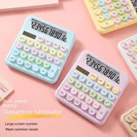 Dopamine Computer High Aesthetic Value Office Student Mechanical Keyboard Dual Power Computer Calculator main image 3