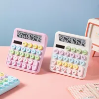 Dopamine Computer High Aesthetic Value Office Student Mechanical Keyboard Dual Power Computer Calculator main image 4