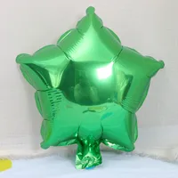 10-inch Star-shaped Heart-shaped Foil Balloons Star Pattern Foil Balloons For Wedding Birthday Decoration Balloon Arrangement sku image 7