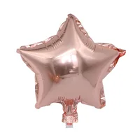 10-inch Star-shaped Heart-shaped Foil Balloons Star Pattern Foil Balloons For Wedding Birthday Decoration Balloon Arrangement sku image 9