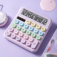 Dopamine Computer High Aesthetic Value Office Student Mechanical Keyboard Dual Power Computer Calculator sku image 6