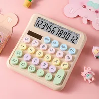 Dopamine Computer High Aesthetic Value Office Student Mechanical Keyboard Dual Power Computer Calculator sku image 10