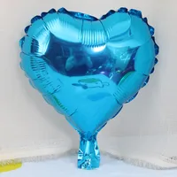 10-inch Star-shaped Heart-shaped Foil Balloons Star Pattern Foil Balloons For Wedding Birthday Decoration Balloon Arrangement sku image 11