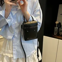 Women's Solid Color PU Sewing Thread Zipper main image 4