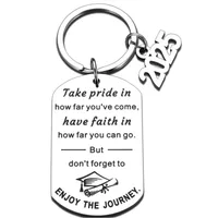 Simple Style Letter Number 201 Stainless Steel Unisex Keychain main image 3
