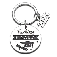 Simple Style Letter Number 201 Stainless Steel Unisex Keychain sku image 6