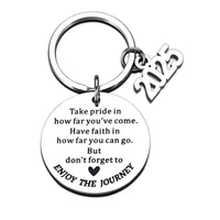 Simple Style Letter Number 201 Stainless Steel Unisex Keychain sku image 7