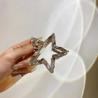 Women's Simple Style Star Alloy Plating Hair Claws sku image 1
