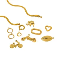 Basic Simple Style Classic Style Heart Shape 304 Stainless Steel Plating Jewelry Accessories main image 6