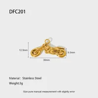 Basic Simple Style Classic Style Heart Shape 304 Stainless Steel Plating Jewelry Accessories sku image 5