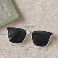 IG Style Casual Vacation Square Pc Square Full Frame Glasses sku image 1