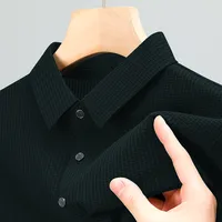 Men's  Short Sleeve Men's Polo Shirts Casual Solid Color main image 3