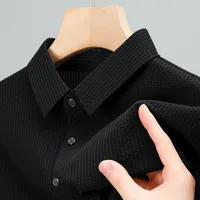 Men's  Short Sleeve Men's Polo Shirts Casual Solid Color main image 4