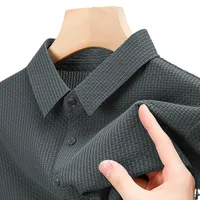 Men's  Short Sleeve Men's Polo Shirts Casual Solid Color main image 5