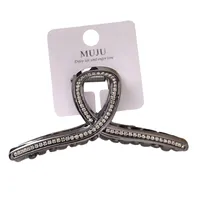 Women's Vacation Simple Style Solid Color PC Criss Cross Hair Claws main image 5