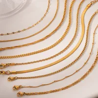 Simple Style Classic Style Solid Color 304 Stainless Steel Titanium Steel 18K Gold Plated Women's Bracelets main image 7