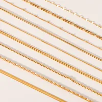 Simple Style Classic Style Solid Color 304 Stainless Steel Titanium Steel 18K Gold Plated Women's Bracelets main image 9