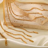 Simple Style Classic Style Solid Color 304 Stainless Steel Titanium Steel 18K Gold Plated Women's Bracelets main image 10