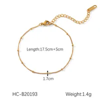 Simple Style Classic Style Solid Color 304 Stainless Steel Titanium Steel 18K Gold Plated Women's Bracelets main image 6
